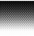 pentagon halftone background vector image vector image