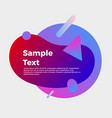 geometric background vector image
