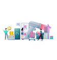 modern flat design business vector image