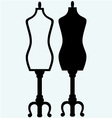 tailors mannequin vector image