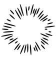 doodle design element starburst firework vector image