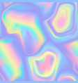 abstract holographic seamless pattern vector image