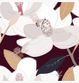 bees collect nectar from core large vector image