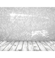grunge vintage interior vector image vector image