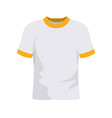 soccer t shirt flat vector image