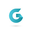 letter g logo icon design template elements vector image
