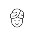 spa procedure line outline icon vector image
