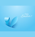 happy easter greeting card vector image vector image