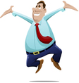 happy man vector image vector image