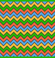 abstract color zigzag wave pattern background vector image vector image