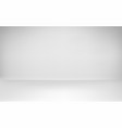 empty studio background white simple room vector image vector image