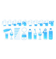 water balance hydration concept vector image