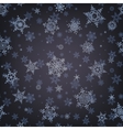 christmas pattern snowflake background eps 10 vector image