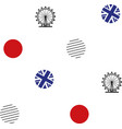 england symbols seamless patte vector image vector image