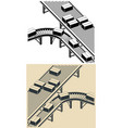conveyors for warehouses and factory vector image vector image
