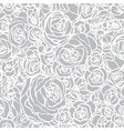 roses seamless pattern vector image vector image