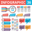 infographic design elements vector image