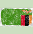 grounge-styled flag vector image