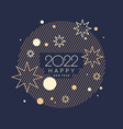background with the inscription happy new year vector image vector image