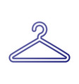 plastic clothes hanger laundry tool icon vector image