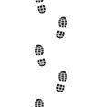 prints of shoes vector image