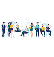 social media digital marketing vector image vector image