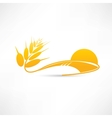 wheat icon vector image