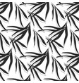 tropical dark palm leaves with grung vector image