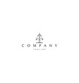 logo on which an abstract image vector image vector image