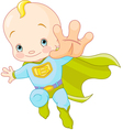 super baby vector image