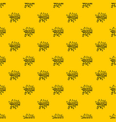 Kaboom explosion icon simple style Royalty Free Vector Image