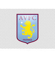 england football club emblem on transparent vector image vector image