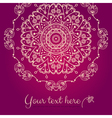 abstract mandala baner vector image