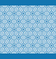 snowflake tile pattern winter holiday ornament vector image