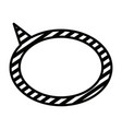 speech bubble communication isolated icon vector image