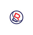b letter icon design vector image