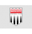 england football club emblem on transparent vector image vector image