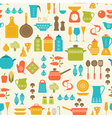 cooking pattern vector image vector image