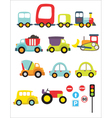lovely transport vector image