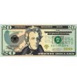 20 dollar bill vector image