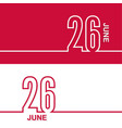 set template banners vector image
