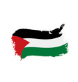 Palestine flag Royalty Free Vector Image - VectorStock