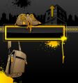 urban background vector image vector image