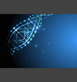 science template wallpaper or banner with a dna vector image