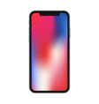 two beautiful concept on phone screen device vector image