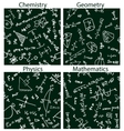 school patterns vector image