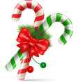 candy cane vector image