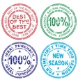 stamp vector image