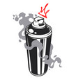 graffiti aerosol can art vector image