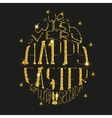 happy easter lettering banner vector image
